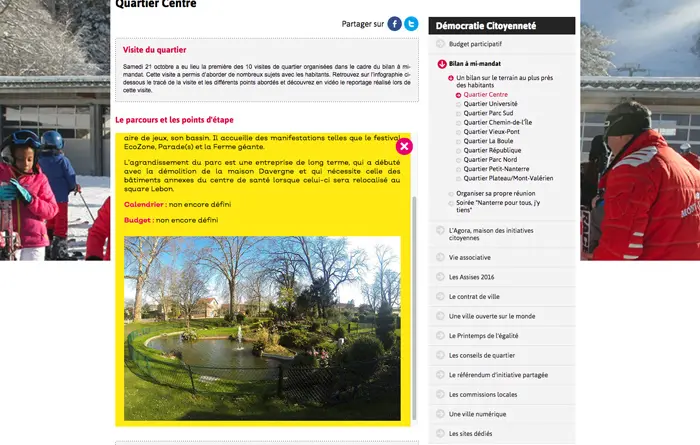 Nanterre - Cartes interactives · image 2