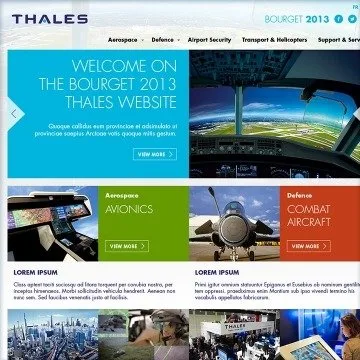 Thales · Salon du Bourget 2013